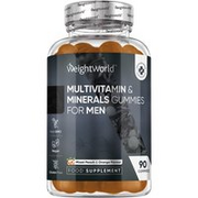 Multivitamin Gummies  90 Gummies  Men’s Overall Well-Being  WeightWorld UK