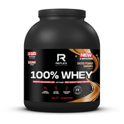Reflex Nutrition 100% Whey Protein Powder | 80% Pure Whey Protein | Amino Acids | No Added Sugar | Protein Powder (Salted Peanut Caramel, 2kg)