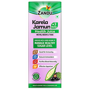 Ayurvedic Karela Jamun +3 Herbs Health Juice by ZANDU