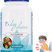 15 Day Gut Cleanse - Gut and Colon Support, 15 Days Gut Cleanse, Help Gut Cleanse & Colon Cleanse, Focus on Gut Health for Women and Men (1 Box)