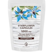 STARFLOWER Borage Seed Oil Softgel GLA 180 Capsules Capsules - 1000mg Gamma-Linolenic Acid - Enhanced Formula for Optimal Health