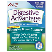 Digestive Advantage Probiotic Intensive Bowel Support Capsule, 32 Per Package