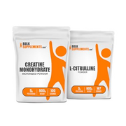 BULKSUPPLEMENTS.COM Creatine 500g + L-Citrulline 500g Bundle