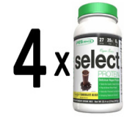 (3672 g, 51,10 EUR/1Kg) 4 x (PEScience Select Protein Vegan Series, Chocolate P