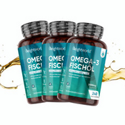 Omega 3 Fischöl - 720 Kapseln - 2000mg - Ein Jahresvorrat - Herzfunktion