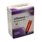 eBketone Blutketon Teststreifen Packungen mit 10 Ketonteststreifen