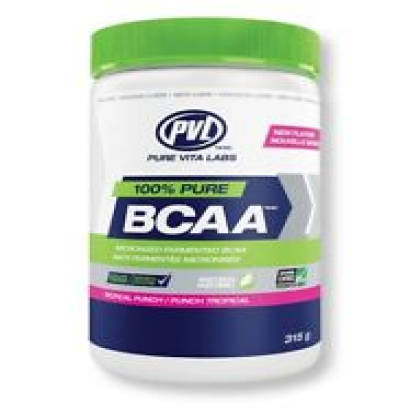 PVL Essentials 100% Pure Bcaa, Tropische Punsch - 315g