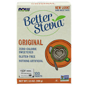 Stevia Blattpulver 100 Packungen | Zuckerfreier pflanzlicher Süßstoff | Glutenfrei gentechnikfrei