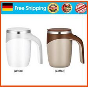neu Self Stirring Coffee Mug Automatic Magnetic Self Mixing Cup Stainless Steel
