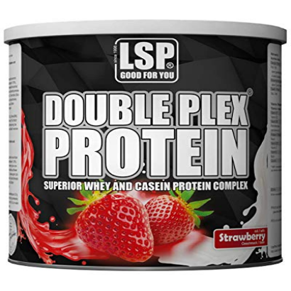 LSP Double Plex Protein Erdbeer, 1er Pack (1 x 750 g)