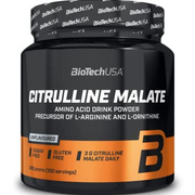 BioTechUSA Citrulline Malate Pulver | Essentielle Aminosäure für Athleten | Zuckerfrei | Glutenfrei | 300 g | Unaromatisiert