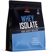 XXL Nutrition - Whey Isolate - Höchste Qualität Molkenprotein-Isolat, nur 0,8% Laktose - Eiweiss Pulver Isolat - 1000 Gramm - Himbeere