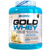 Protein Whey – Gold Whey 100% – Muskelprotein – Whey Protein Isolate, Whey Protein Isolate, Whey Protein und Konzentrat – Whey Isolate und Konzentrat – 2 kg (Vanille)