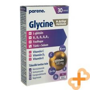GLYCINE Active Formula Memory Support Supplement 30 Tablets Immune System Energy