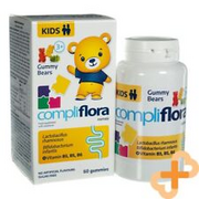 COMPLIFLORA Lacto Bifido 60 Gummies for Kids with Vitamin B Complex Digestion