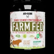 Axe & Sledge Farm Fed Grass Fed Whey Protein Isolate 30 Servings Pick Flavor!
