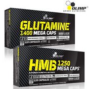 L-GLUTAMINE SUPPLEMENT & HMB PILLS Lean Muscle - Fat Loss - Anticatabolic Effect