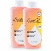 Oral Protein Supplement LiquaCel Peach Mango Flavor 32
