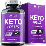 Keto plus Complex - 10% More Fat Burn with Thermogenic Z-Boost Green Tea & Mctoi