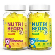 Multivitamin and Calcium Gummies for Kids - Pack of 2 (60 Bears Gummy Each)