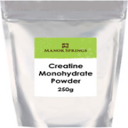 Creatine Monohydrate Powder 250G by Manor Springs