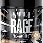 Warrior Rage Pre Workout Powder 392G - High Caffeine Energy & Focus - 45 Serving