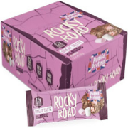 Punk'D Protein Rocky Road Bars (Box of 12X E55G) - Pack of 12 Classic Rocky Road