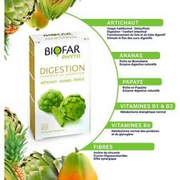 Biofar Phyto Digestion 8 Effereescvent Tablets Artichaut Ananas Papaye