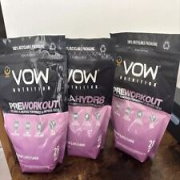 VOW Nutrition Preworkout Blackcurrant&apple flavour PACK3*500g