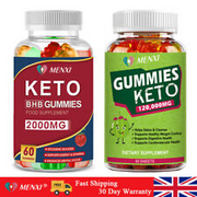 Keto BHB Gummies Best Weight Loss Fat Burner Carb Blocker Ketone Diet Gummy MX