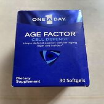 NEW One A Day Age Factor Cell Defense-Cell Health Supplement Exp 04/2025