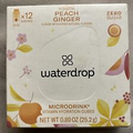 Waterdrop Microdrink Vitamin Hydration Cubes Youth Peach Ginger 12 Cube 0.89 oz