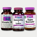 Bluebonnet – B-Complex + Super Quercetin VitaminC + Zeaxanthin plus Lutein