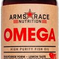 Arms Race Nutrition Omega High Purity Fish Oil - 120 Vegetable Capsules