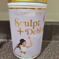 Blogilates Sculpt & Debloat Vegan Plant Protein Powder Ube Ice Cream 13.75oz