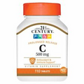 Vitamin C Prolonged Release 500mg 110 Tabs By 21st Century