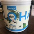 Aloha Organic Plant Protein Powder Vanilla (7/24)