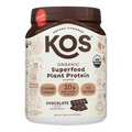 KOS Organic Chocolate Plant Protein Powder 20.6 oz