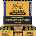 Tiger Balm ULTRA Pain Relieving Ointment 0.63oz / 18gm ( 1 Jar ) ^
