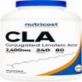 Nutricost CLA (Conjugated Linoleic Acid) 2,400Mg, 240 Softgels - Gluten Free, No