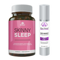 Weight Loss Pills Skinny Sleep Aid Womens Supplement & Anti-Aging Facial Serum