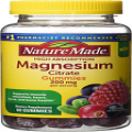 Nature Made High Absorption Magnesium Citrate Gummies 200mg Dietary Supplement