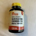 Sundance Vitamins Triple Strength Glucosamine Chondroitin MSM & Turmeric 120 Ct