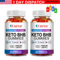 Keto ACV BHB Gummies for Fat Burn Weight Loss Detox Keto Diet Gummies (2 Packs)