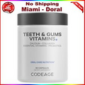 Codeage Teeth & Gums Vitamins + Oral Probiotics Supplement for Mouth - Oral Care