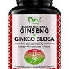 Red Ginseng Capsules -  Energy, Mood, Stamina & Performance, Muscle Strength