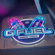 G FUEL LED NEON SIGN LIMITED EDITION *SUPER RARE*
