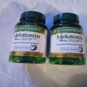 Nature's Bounty (2-PACK) Melatonin 10mg Sleep Health - 120 Capsules EXP 09/2024