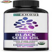 Organic Black Seed Oil | 100% Virgin Cold Pressed Omega 3 6 9 | Super Antioxidan