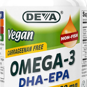 Vegan Omega-3 DHA - EPA 500 Mg Potency - Carrageenan Free - Non Fish - from Alga